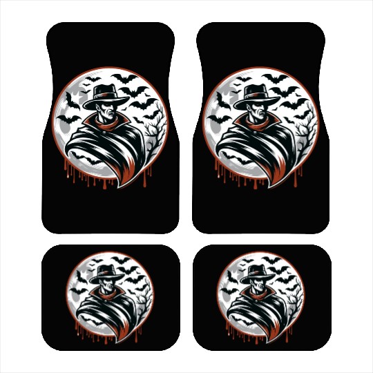 Cowboy Barn Bull Rider Rodeo Country Western Gift Car Mats