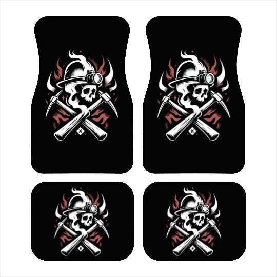 Cowboy Barn Bull Rider Rodeo Country Western Gift Car Mats