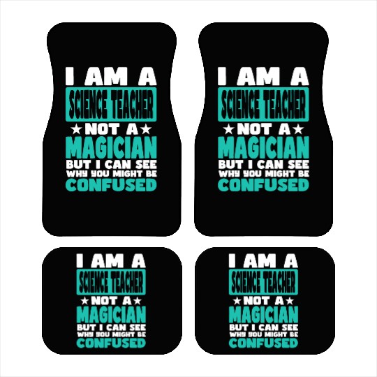 Science Teacher Car Mats