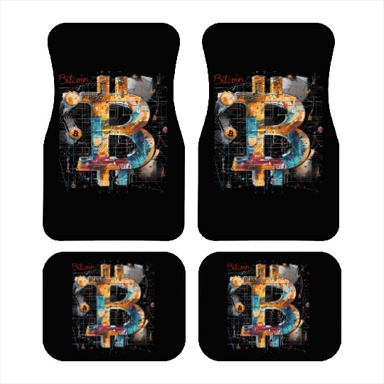 Pi day 3.14 Crypto Bitcoin Math Hidden Code Car Mats