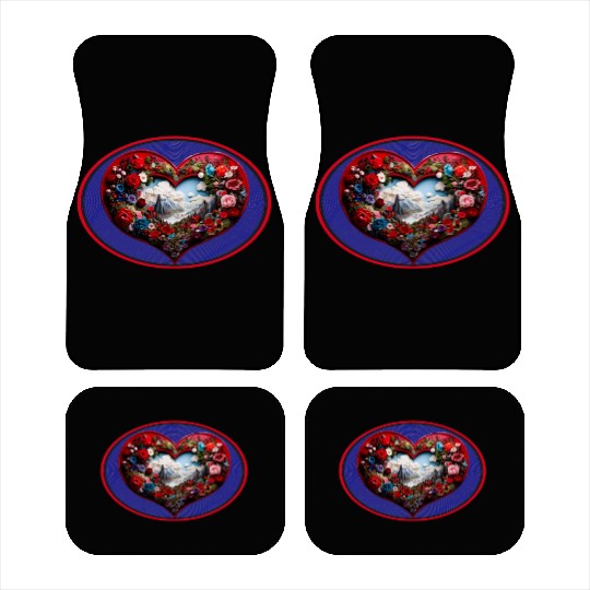 Welcome Spring design Car Mats
