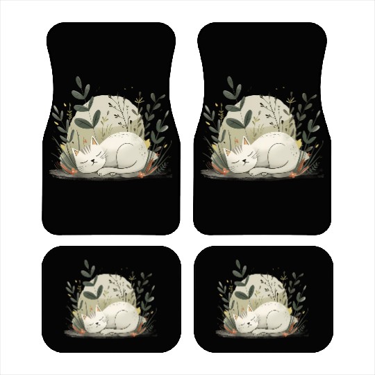 Cats and Plants and Botanical Bliss Car Mats