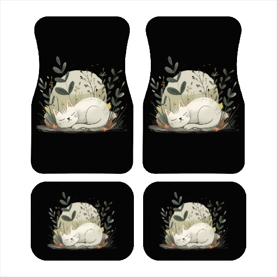 Cats and Plants and Botanical Bliss Car Mats
