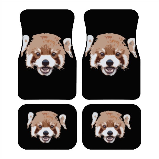 Red Panda Surprise Car Mats
