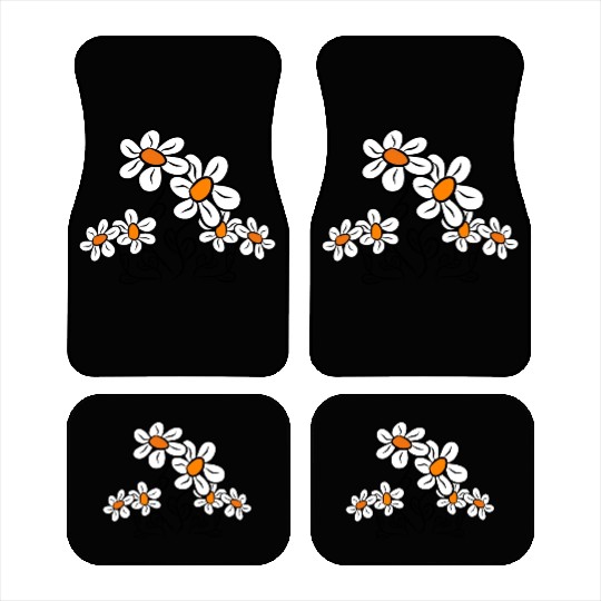 daisy flower, daisies in bloom blossoms garden Car Mats