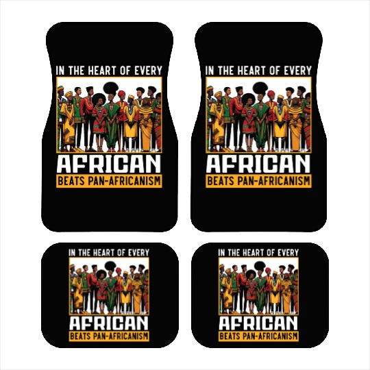 Pan-africanism African American Africa Roots Black Car Mats