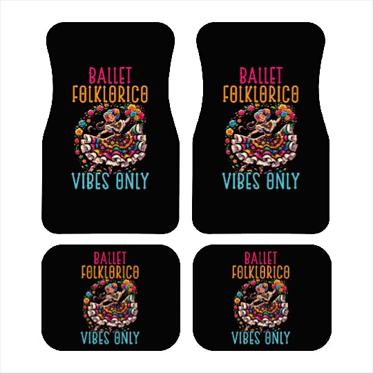 Ballet Folklorico Dancer Mexico Mexican Dance Car Mats
