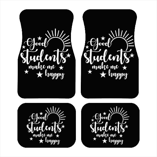 Teachers School College Teacher Car Mats