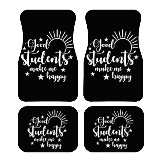 Teachers School College Teacher Car Mats