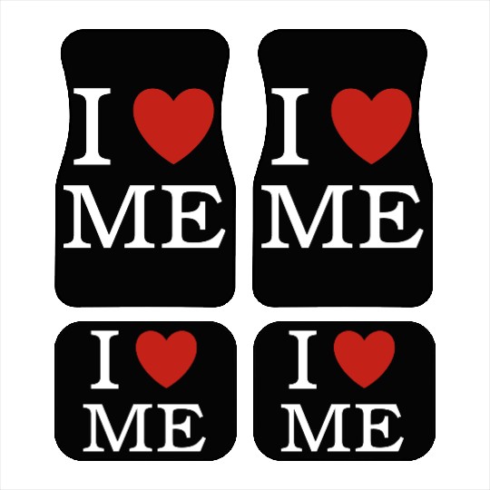 I ❤ ME - I love me Car Mats