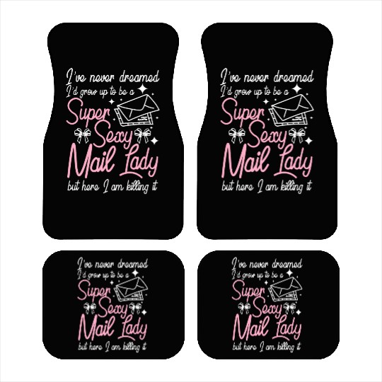 Super sexy mail lady Car Mats