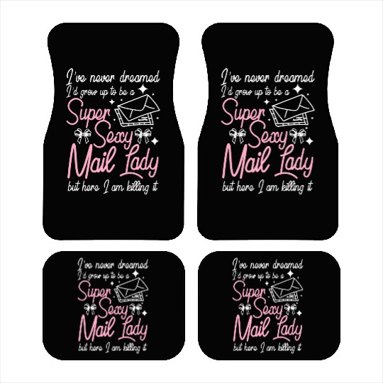 Super sexy mail lady Car Mats