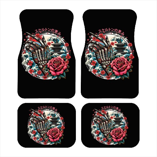 Skeleton's Sakura Car Mats