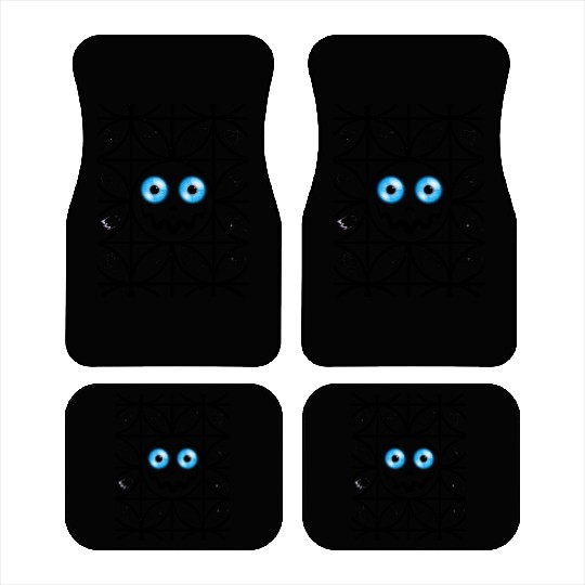 Scary faces Car Mats