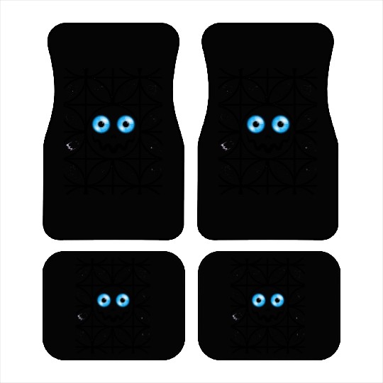 Scary faces Car Mats