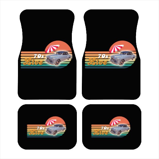 Retro old school style Car Mats
