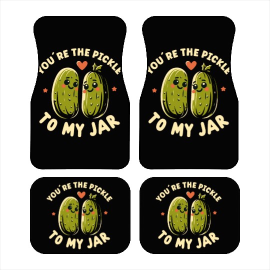 Pickle Lover Funny Pickle Dill pickle Pickled Car Mats