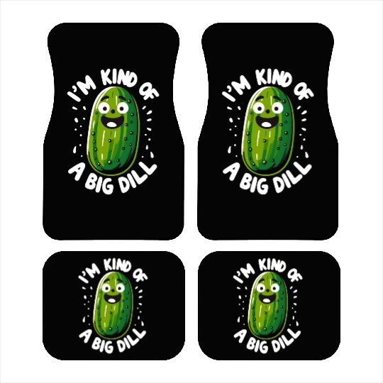 Pickle Lover Funny Pickle Dill pickle Pickled Car Mats