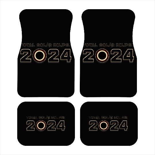 2024 Total Solar Eclipse - Science Car Mats
