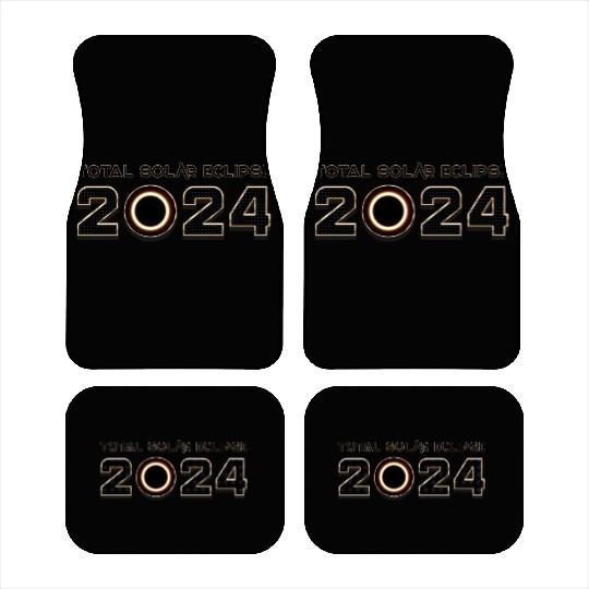 2024 Total Solar Eclipse - Science Car Mats