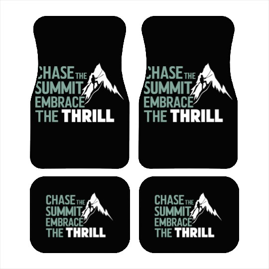 Rock Climbing outdoor adventure Bouldering Car Mats