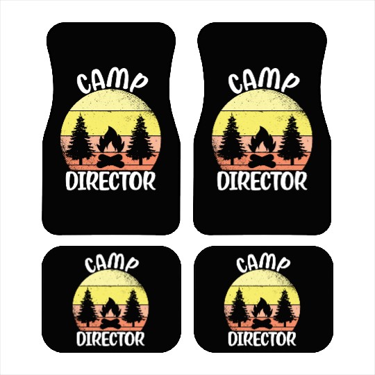 Counselor Camper Summer Camp Director Car Mats