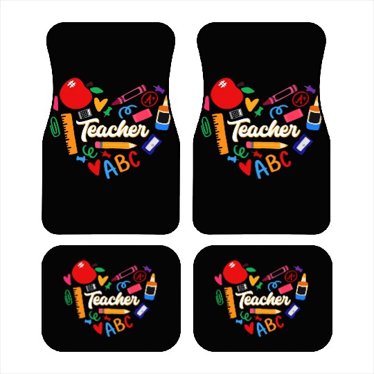 School Teacher, Teacher Appreciation Car Mats