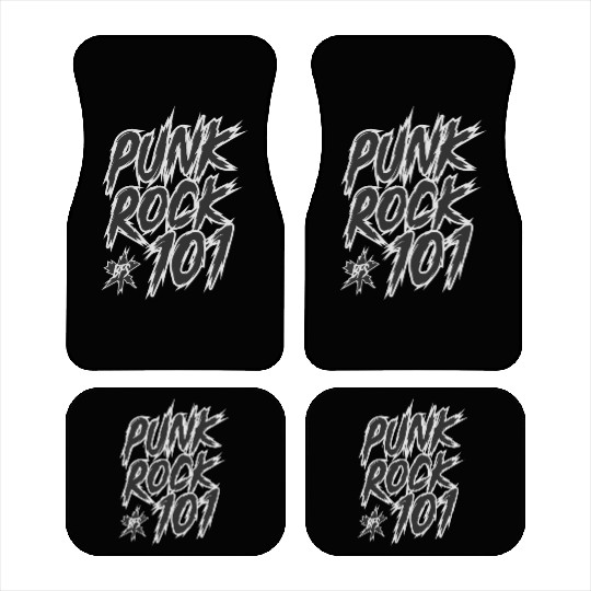 Punk Rock 101 Car Mats