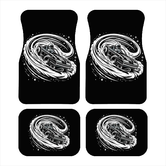 Sledding Snow Sled Winter Sport Winter Outdood Car Mats