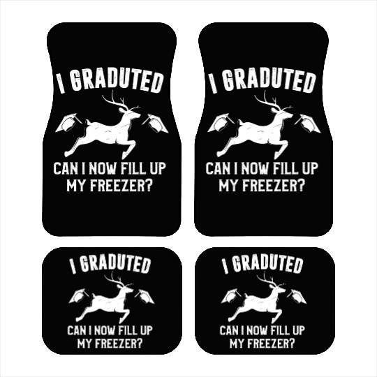Deer hunter graduation Deer hunting Car Mats