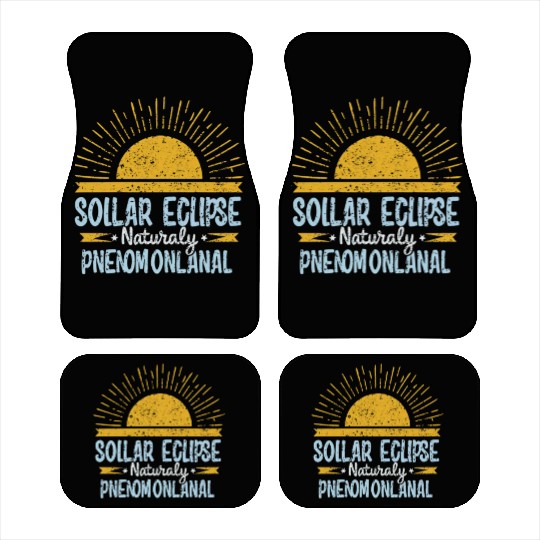 Solar Eclipse 2024 Naturally Phenomenal Car Mats