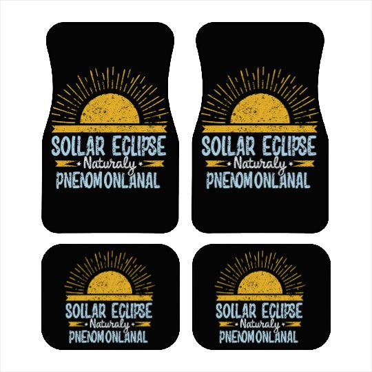 Solar Eclipse 2024 Naturally Phenomenal Car Mats