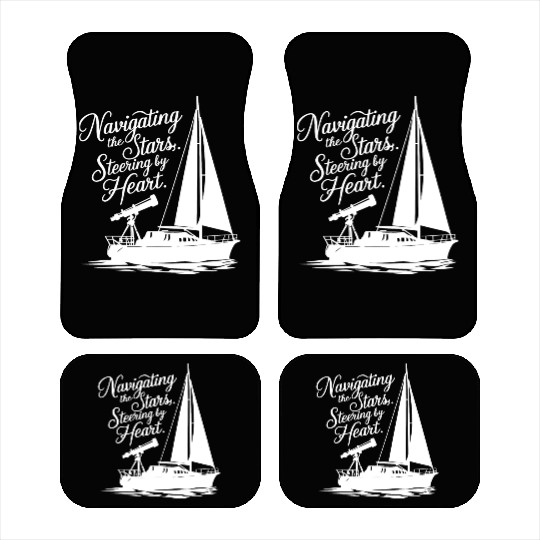 Navigating the Stars, Steering by Heart Car Mats