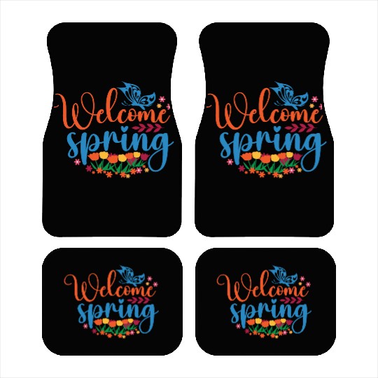 Welcome spring Car Mats