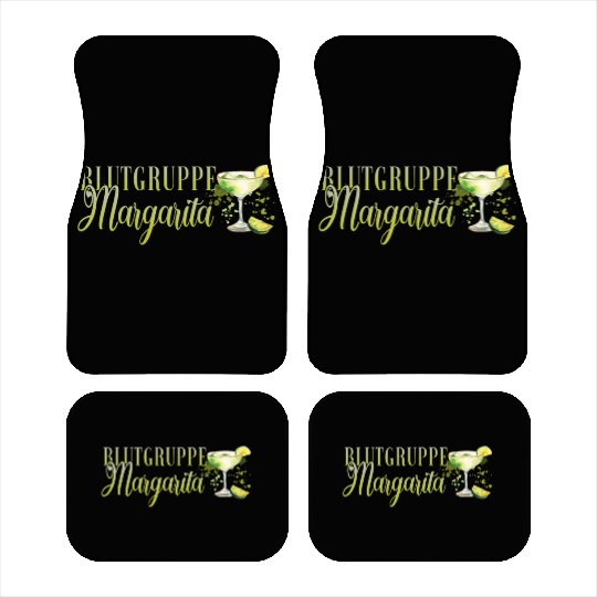 Blutgruppe Margarita Tequila Stag Party Car Mats