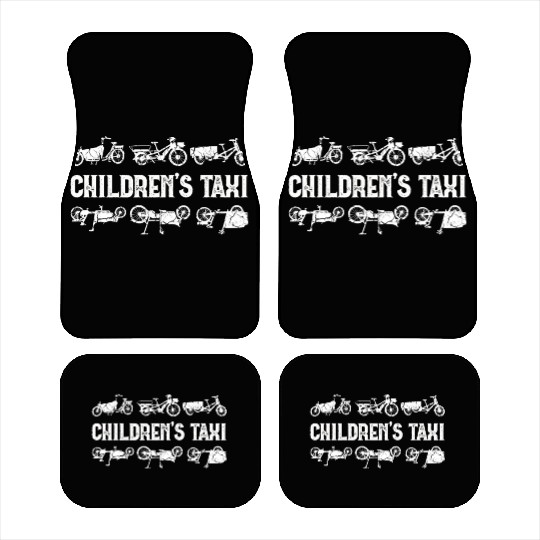 Childrens Taxi Cargo Bicycle Cargobike Car Mats