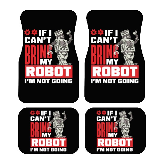 Funny Robotics Robot Engineering Programming Car Mats