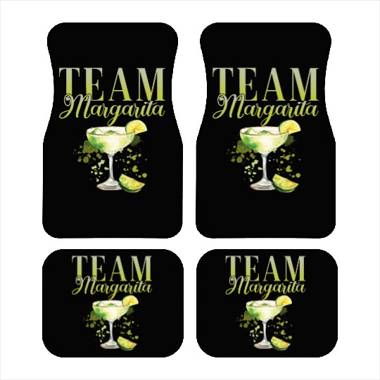 Team Margarita Tequila Stag Party Car Mats