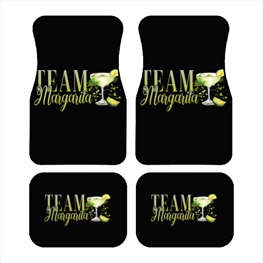 Team Margarita Tequila Stag Party Car Mats