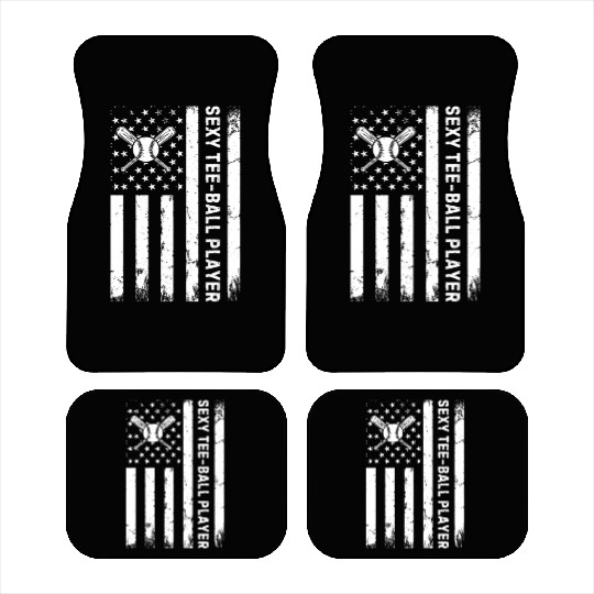 Sexy Car Mats-ball Player Car Mats-ball US Flag