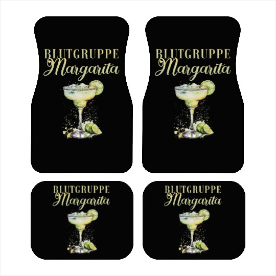 Blutgruppe Margarita Tequila Stag Party Car Mats