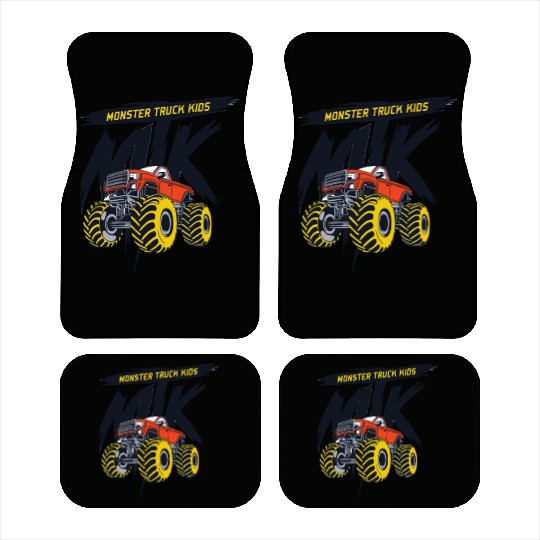 monster trucks kids Car Mats