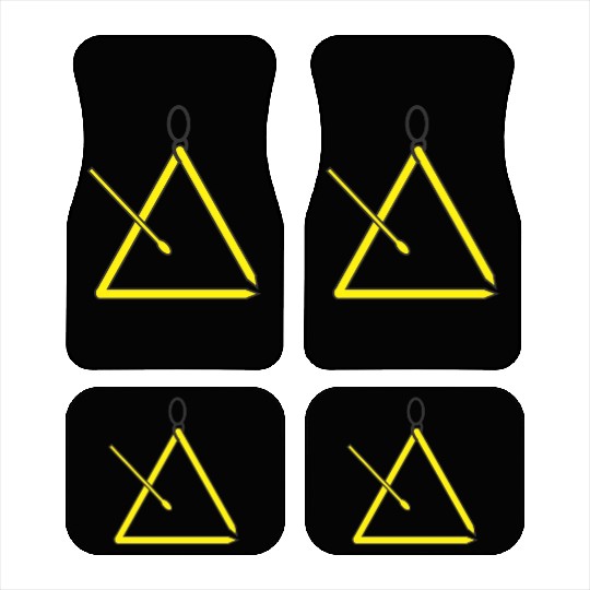 Triangle music instrument for orchestra Car Mats