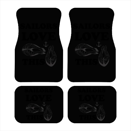 sailors love eating tuna seafarers club ompetition Car Mats