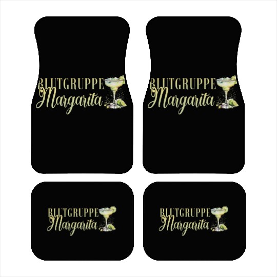 Blutgruppe Margarita Tequila Stag Party Car Mats