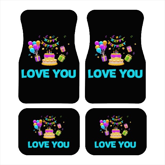 FAMILY - LOVE YOU Car Mats