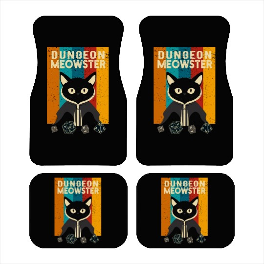 Dungeon Meowster Car Mats