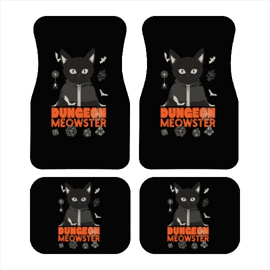 Dungeon Meowster Car Mats