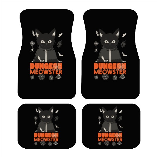 Dungeon Meowster Car Mats