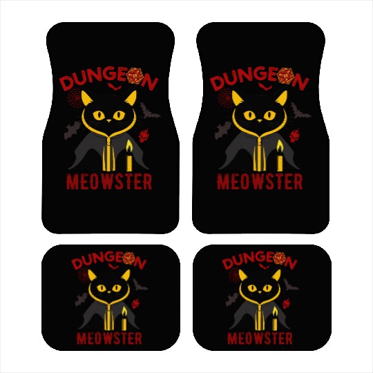 Dungeon Meowster Car Mats